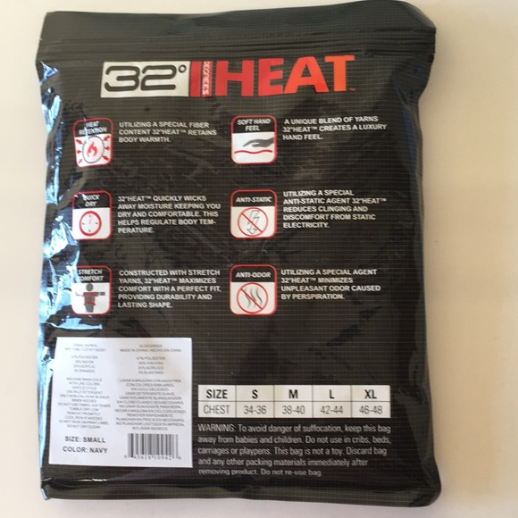 32 Degrees Men’s Base layer Crew Neck T- Shirt - S - Picture 2 of 5